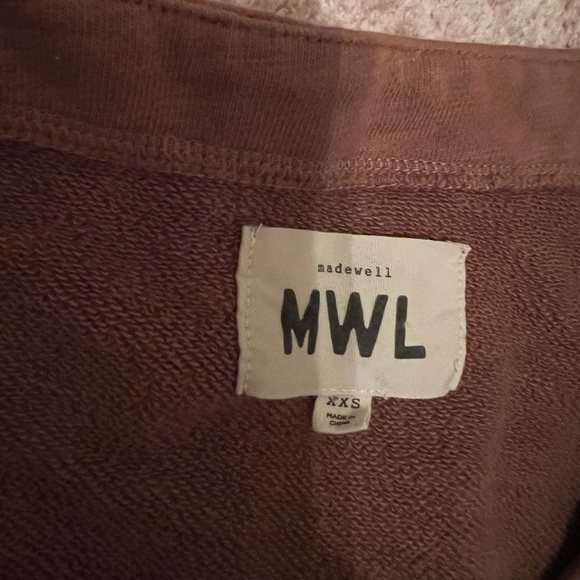 MWL by Maxwell Brown Short-Sleeve Coverall Jumpsuit. OBO - Picture 2 of 10